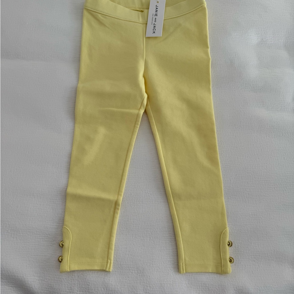 Yellow Kids Leggings